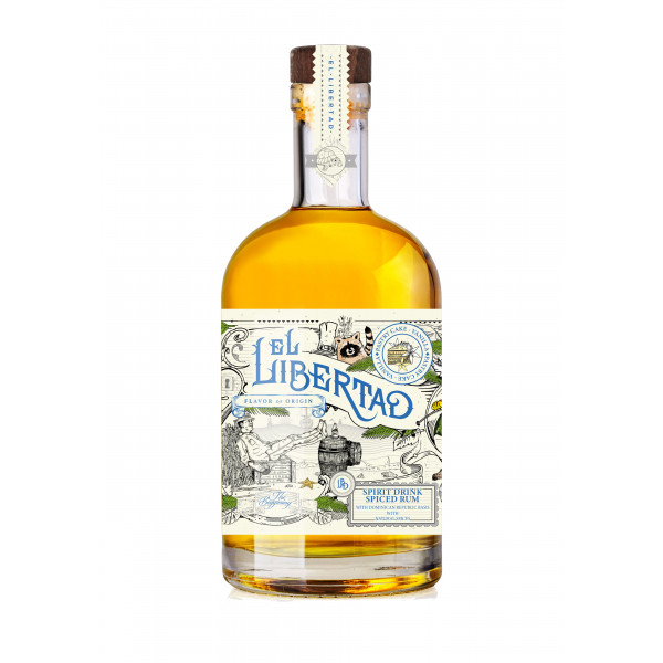 Rhum El Libertad Flavor of Origin de République Dominicaine - Vanille